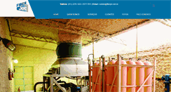 Desktop Screenshot of fiberjet.com.br